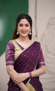 Lehenga Saree en soie pour femmes avec chemisier brodé, tenue ethnique traditionnelle - Product Image 5