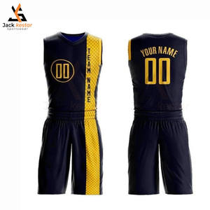 Uniforme de basket-ball en gros pas cher, sur mesure, ensemble réversible vierge, sublimation, séchage rapide, uniforme de basket-ball à étiquette privée - Product Image 1