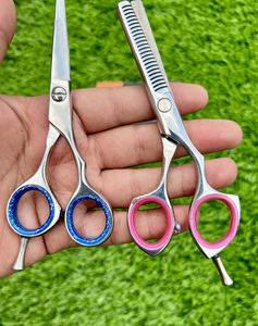 Ciseaux de coiffure professionnels OEM Kit de coupe de cheveux Caractéristique de sécurité Outil d'amincissement des cheveux droits Fournitures de coiffure - Product Image 3