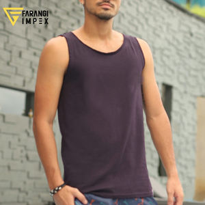 Camiseta sin mangas de algodón y elastano para hombre, personalizada, de nueva llegada, para entrenamiento, gimnasio, fitness, tejido de punto, venta al por mayor - Product Image 1