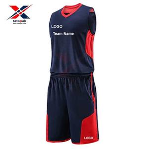 ชุดบาสเก็ตบอลสำหรับทีมน้ำหนักเบาแห้งเร็วมีโลโก้และตัวเลขตามต้องการ - Product Image 2