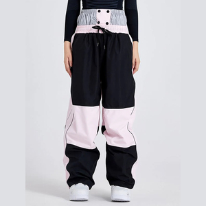 Pantalones de Snowboard Holgados para Mujer, Impermeables 10.000 mm, Transpirables, con Forro Polar y Cinturilla Aislante, Marca HUNT GEAR - Product Image 1