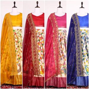 คอลเลกชัน kalamkari lehenga สำหรับเทศกาลและงานแต่งงาน fabzone - Product Image 5