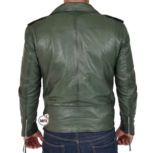 Nouveau Design élégant vestes en cuir pour hommes chaud 100% cuir véritable bas prix vestes en cuir Offre Spéciale nouvelles vestes - Product Image 6