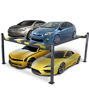 BendPak HD-9SW-E 2026 Extra Ancho, 9,000 Lb. Elevador de Autos de Acero, Nuevo Sistema de Estacionamiento Gris para Exteriores, para Estacionamientos y Cocheras - Product Image 2