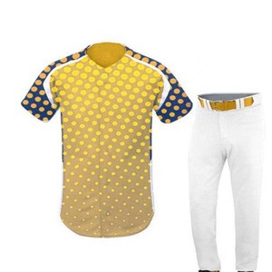 Conception d'uniformes de baseball à impression numérique pour hommes vente à chaud top tendance taux raisonnable uniforme de baseball respirant avec les meilleures choses - Product Image 1