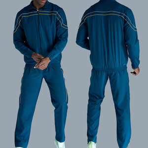 Nuevo Diseño, Chaqueta Deportiva de Nailon Reflectante de 3m para Hombre, Cortavientos, Conjunto de Nailon con Franjas Blancas para Hombre - Product Image 1