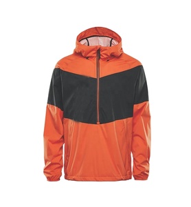 Top tendance 2025 personnalisé extérieur respirant coupe-vent veste couleur unie imperméable coupe-vent fabricant - Product Image 1
