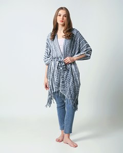 Women's Eco-Friendly Maxi Tie-Dye Short Sleeve Kimono Dress Viscose Fabric Woven Patterns Sexy <b>Beach</b> Wear Holidays Cover-ups - Product Image 1