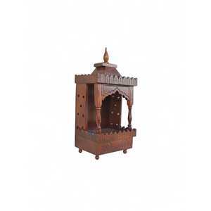 Handcrafted <b>Wooden</b> Mandir <b>for</b> <b>Home</b> Beautiful Wood Wall <b>Sign</b> <b>for</b> <b>Home</b> Decor - Product Image 4