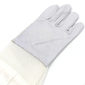 Custom High Quality Long Sleeve Sheepskin Protecting Beekeeping <b>Gloves</b> Powder-free & Silicone-free Size XL by Benefitbee - Product Image 1