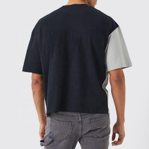 T-shirt Homme Personnalisé avec Logo, Streetwear Tricoté 100% Coton 220g, Mode Estivale Imprimée, Écologique, Coupe Droite Vintage - Product Image 2
