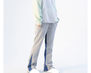 กางเกงขาบานสำหรับผู้ชายแบบลำลองกางเกงวิ่งแบบสตรีทแวร์กางเกงวอร์มผ้าคอตตอนยืดหยุ่นแบบกำหนดเองใหม่ - Product Image 5