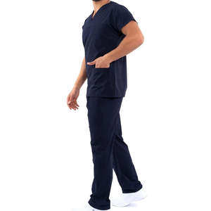 Kivotech-Trajes médicos cómodos para hombre, uniformes de enfermera estampados con tela elástica para ropa de trabajo de hospital, traje de enfermera - Product Image 3
