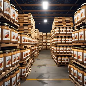 Pecan Nut Butter Natural Smooth Spread Keto-Friendly <b>Vegan</b> <b>Chocolate</b> OEM ODM Services Private Label Available - Product Image 3