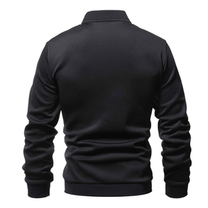 แจ็คเก็ตบอมเบอร์วาร์ซิตี้ผ้าขนสัตว์สำหรับผู้ชายรุ่นคัสตอม 2025 ปักลายตัวอักษร ขนาดใหญ่พิเศษ ระบายอากาศได้ดี กันน้ำ มีฮู้ด สำหรับฤดูหนาว - Product Image 2