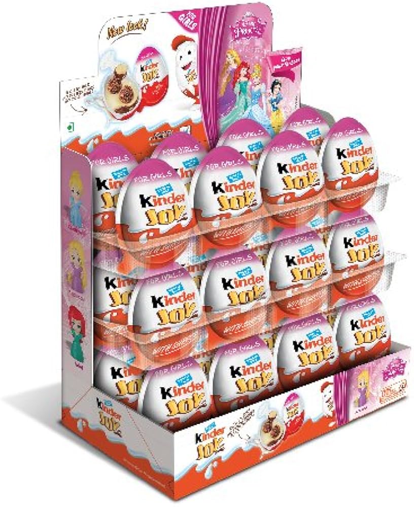 Kinder Surprise Sweet Chocolate with Toy for Kids