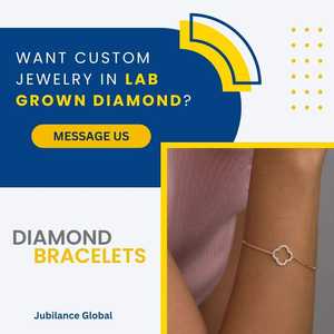 Bracelet Semi-Demi Diamant de Laboratoire 10k 14k 18k Or Blanc Jaune Rose Bracelets Cadeau Personnalisé Complet pour les Femmes Faire sur Commande HPHT - Product Image 6