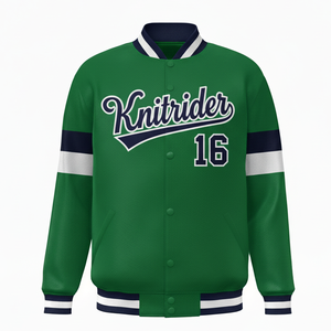 Chaqueta universitaria de moda de alta calidad, logotipo de equipo universitario personalizado, soporte de bordado frontal, a prueba de viento, calle principal Unisex para hombres - Product Image 2