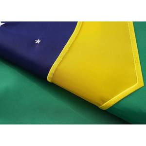 Banderas de EE. UU. TOP FLAGSINC, Bandera de Brasil 3x5 pies, Estrellas Bordadas, Rayas Cosidas, Banderas Resistentes para Exteriores con Dos Ojales de Latón Grueso, 350g - Product Image 2