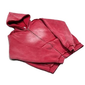 En stock: Sudadera con capucha personalizada con lavado ácido, de peso pesado, oversize, estilo vintage desgastado, 100% algodón, polar liso, estilo streetwear para hombre - Product Image 1