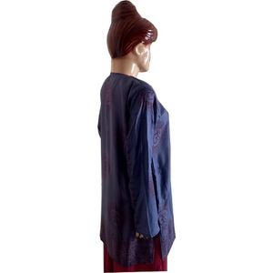 Gaze de haute qualité, beau tissu 100% coton, prix de gros, vêtements unis, personnalisé, Anti-technique, Style d'article - Product Image 2