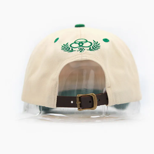 OEM pour casquette de baseball de golf sportive en toile respirante imperméable à 5 panneaux personnalisée avec logo gravé au laser - Product Image 6