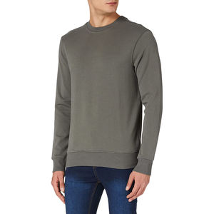 Conjunto de Sudadera de cuello redondo de alta calidad directo del fabricante para hombre, ropa de jogging de manga larga, algodón liso para uso informal de invierno - Product Image 1
