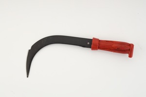 EN9 Carbon Series <b>Sickle</b> 11 Inch Blade Medium Carbon Steel Agriculture Harvesting Tool 1.5mm Thickness Plastic Handle - Product Image 2