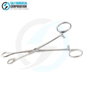 Foerster <b>Sponge</b> Holding Forceps for Surgical Procedures Designed for Secure Tissue <b>Handling</b> and <b>Sponge</b> Grasping in Clinics ISO - Product Image 3