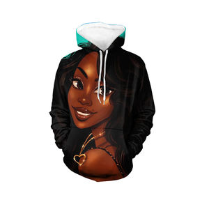 Sudaderas con estampado de sublimación para mujer, jersey con patrón personalizado, moda 100% de poliéster, novedad - Product Image 1