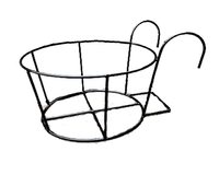 Paniers suspendus Pot de fleurs support de plante sans Pots pour balustrade clôture balcon jardin maison intérieur extérieur