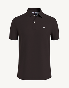 OEM de los hombres de peso pesado 100% de algodón de manga corta para Polo de alta calidad bordado transpirable Piqué diseño ecológico - Product Image 3