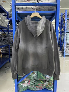 Sudadera con Capucha Unisex de Alta Calidad 2025, 100% Algodón, Felpa, Estilo Urbano, Gruesa, Holgada, de Secado Rápido y Transpirable - Product Image 5