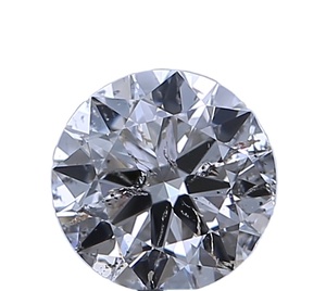 เพชรโซลิแทร์ทรงหลวมธรรมชาติ SI1และชัดเจน SI2เพชรหลวม1.00กะรัตเพชรสี I ขาวและกลมสุกใส - Product Image 1