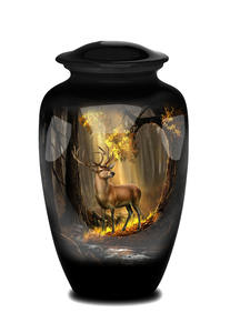 Urne funéraire Scenic Beach - Urne funéraire au design côtier paisible pour les cendres - Product Image 4