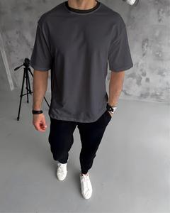 Venta caliente de los hombres llanura camiseta al por mayor de alta calidad camiseta personalizada Unisex 100% algodón camiseta personalizada de Bangladesh - Product Image 2