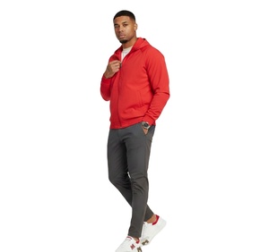 Survêtement d'hiver pour homme, coupe ajustée, coupe-vent, respirant, antibactérien, pour la course à pied, la salle de sport et l'entraînement en plein air - Product Image 1