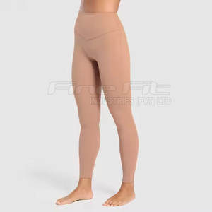 Leggings de Yoga décontractés pour femmes confortable respirant Spandex/Polyester Logo personnalisable de haute qualité dernier Style mi-taille chaud - Product Image 2