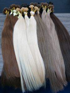 Vente chaude 2026 : Extensions de cheveux humains à pointes plates pré-collées en kératine, double trame, pointes en K, vente en gros - Product Image 5