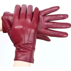 OEM Wholesale Leather Safety Fashionable <b>Gloves</b>-Sports Outdoor Use Breathable Eco-Friendly <b>Touchscreen</b> Compatible Four Seasons - Product Image 4