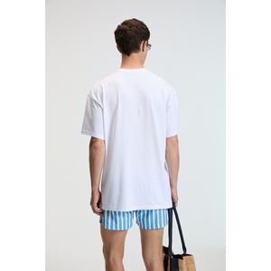 GRIMELANGE CRUNCH เสื้อยืดคอกลมพิมพ์ลายผ้าฝ้าย 100% สำหรับผู้ชาย - Product Image 5