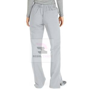 Pantalones médicos elásticos cómodos unisex, uniformes de enfermera tejidos para mujeres y hombres - Product Image 5
