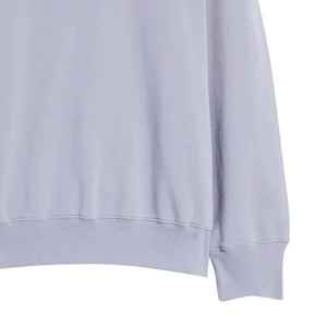 เสื้อสเวตเตอร์ผ้าฟลีซสำหรับผู้ชายเสื้อสวมหัวคอกลมผ้าคอตตอน100% เรียบสำหรับปักพิมพ์ลายและถอดฉลาก - Product Image 6