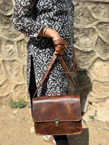 Sac à main en cuir souple pour femmes, sac à bandoulière, sacoche - Product Image 2