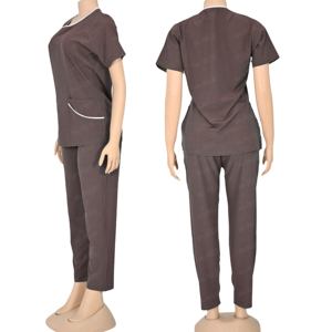 Blaze Custom Made-to-Order Hospital Scrubs Stand Collar Uniformes de manga corta con diseño a medida Fight Wear - Product Image 1