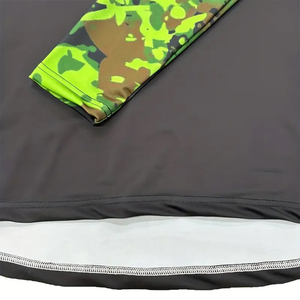 T-shirt de compression de fitness pour adultes à manches longues, sublimation de haute qualité, séchage rapide, respirant, UPF50+, OEM - Product Image 6