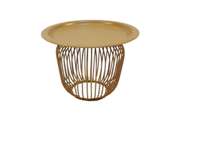 Premium Gold Coated Metal <b>Cake</b> <b>Stand</b> Wire Base Design Cup <b>Cake</b> Serving Server <b>Stand</b> for Parties Table Top Usage in Wholesale - Product Image 1