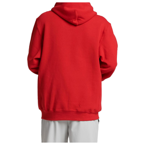 เสื้อฮู้ดสวมหัวคอตตอนฟลีซ100% สำหรับผู้ชายระบายอากาศได้ใส่สบายพร้อมเทคนิคปักลายสำหรับฤดูหนาว - Product Image 2