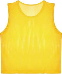 Chaleco de fútbol de secado rápido para jóvenes Pinnies transpirables hechos a medida Precio de desgaste de fútbol estándar internacional de alta calidad - Product Image 3